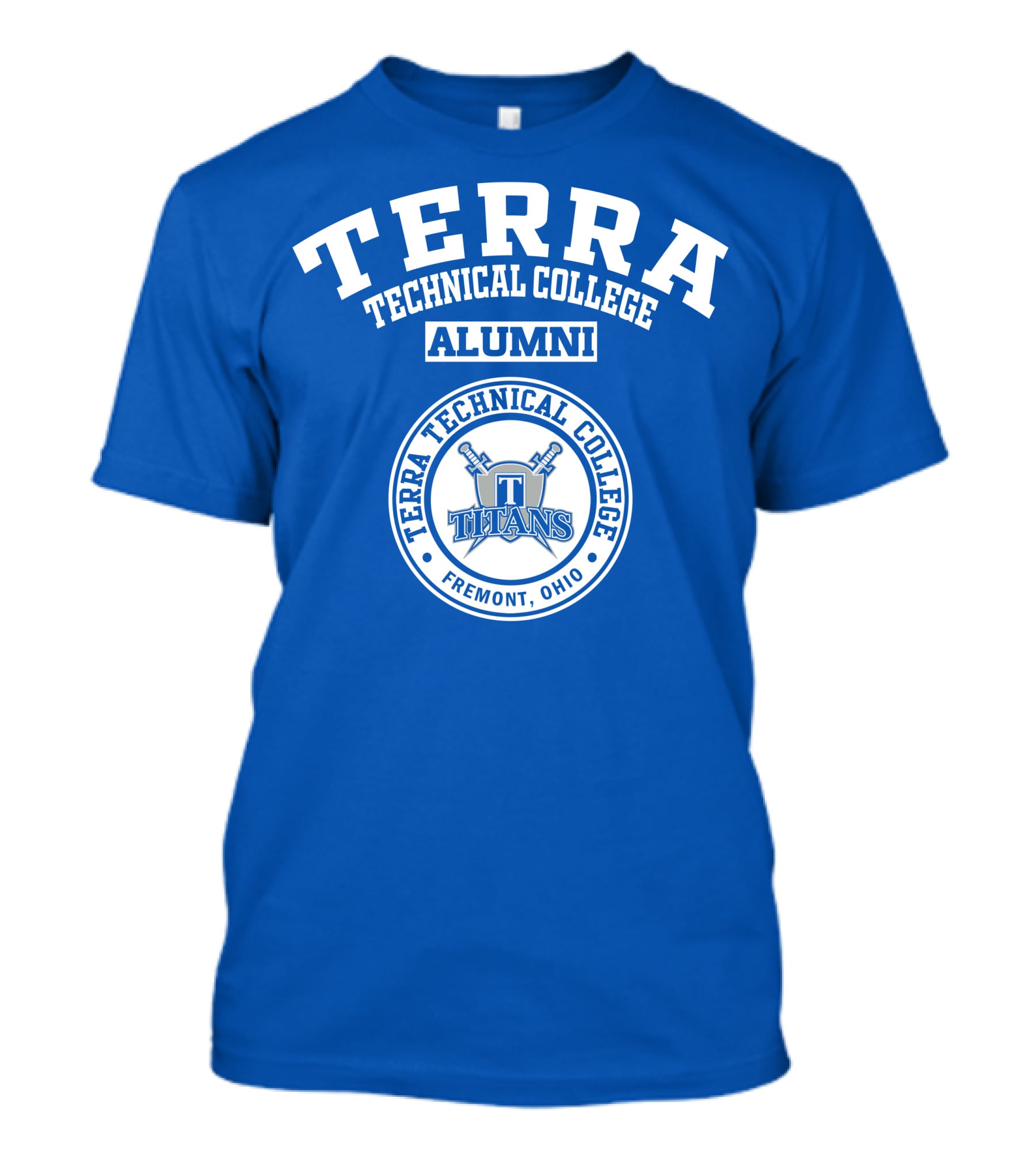 Terra Technical College Titans Alumni Fremont Ohio T-Shirt