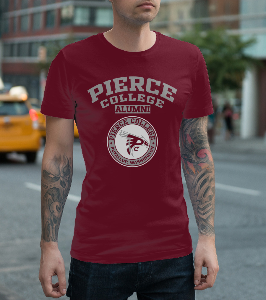 Pierce College Alumni Puyallup Washington Logo Pierce College Alumni T-Shirt