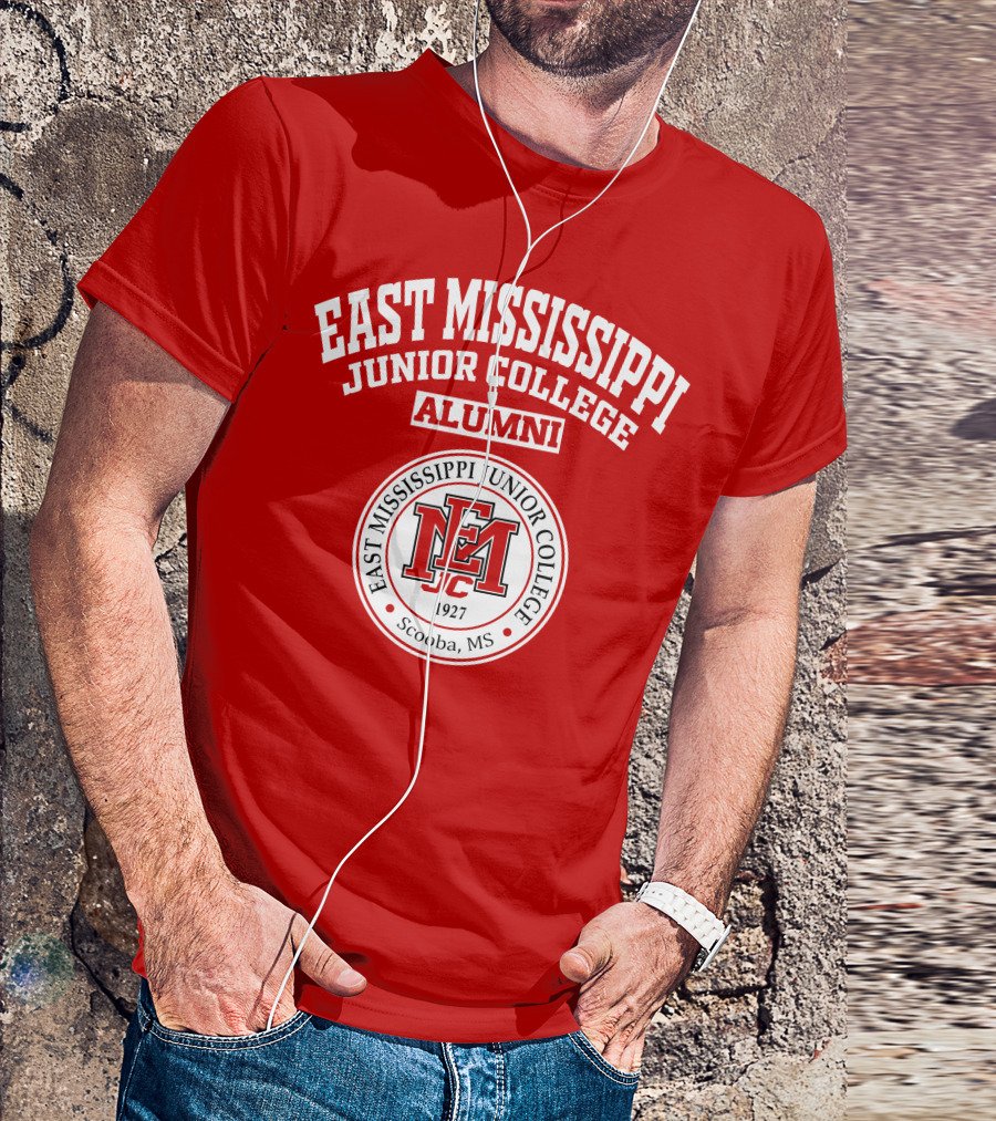 East Mississippi Junior College Alumni Logo Scooba MS 1927 T-Shirt