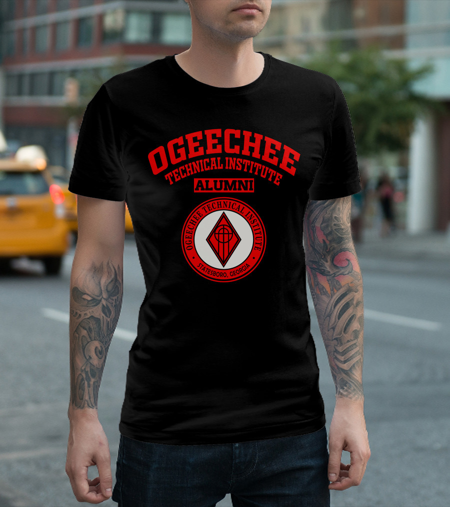 Ogeechee Technical Institute Alumni Statesboro Georgia Emblem T-Shirt