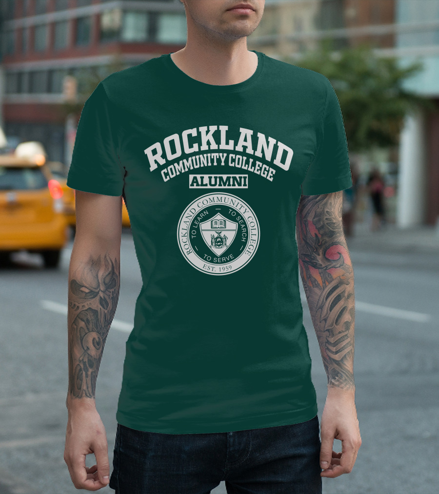 Rockland Community College Alumni To Learn To Search To Serve Est. 1959 T-Shirt