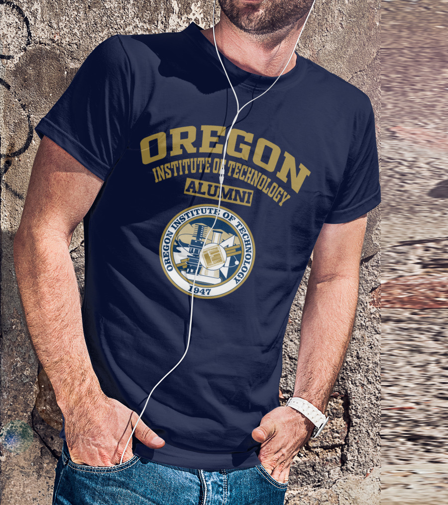 Oregon Institute Of Technology Alumni 1947 Crest T-Shirt