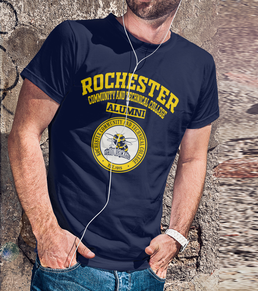 Rochester Community And Technical College Alumni YellowJackets Est. 1915 T-Shirt