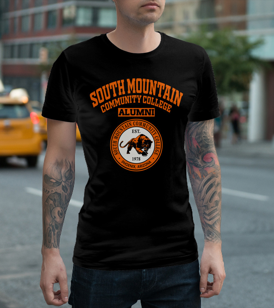South Mountain Community College Alumni Phoenix Arizona Est. 1978 Panther T-Shirt