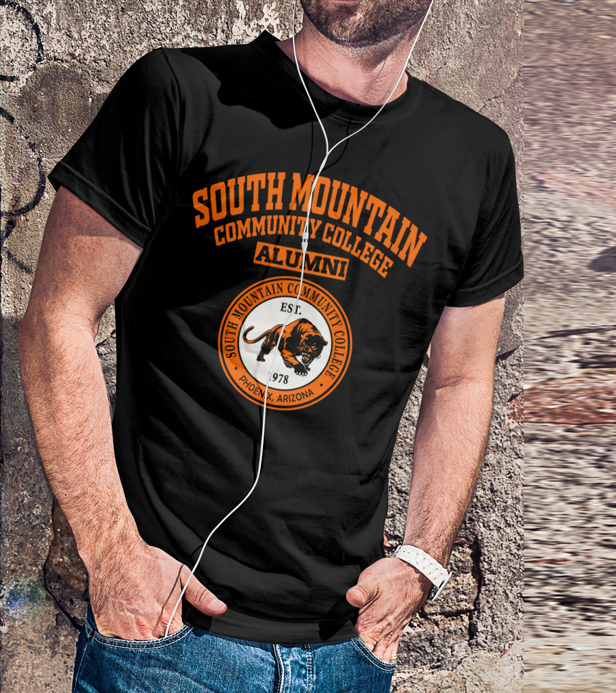 South Mountain Community College Alumni Phoenix Arizona Est. 1978 Panther T-Shirt