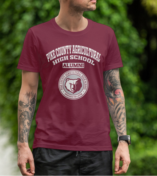 Pike County Agricultural High School Alumni Opportunities For A Lifetime Bear T-Shirt