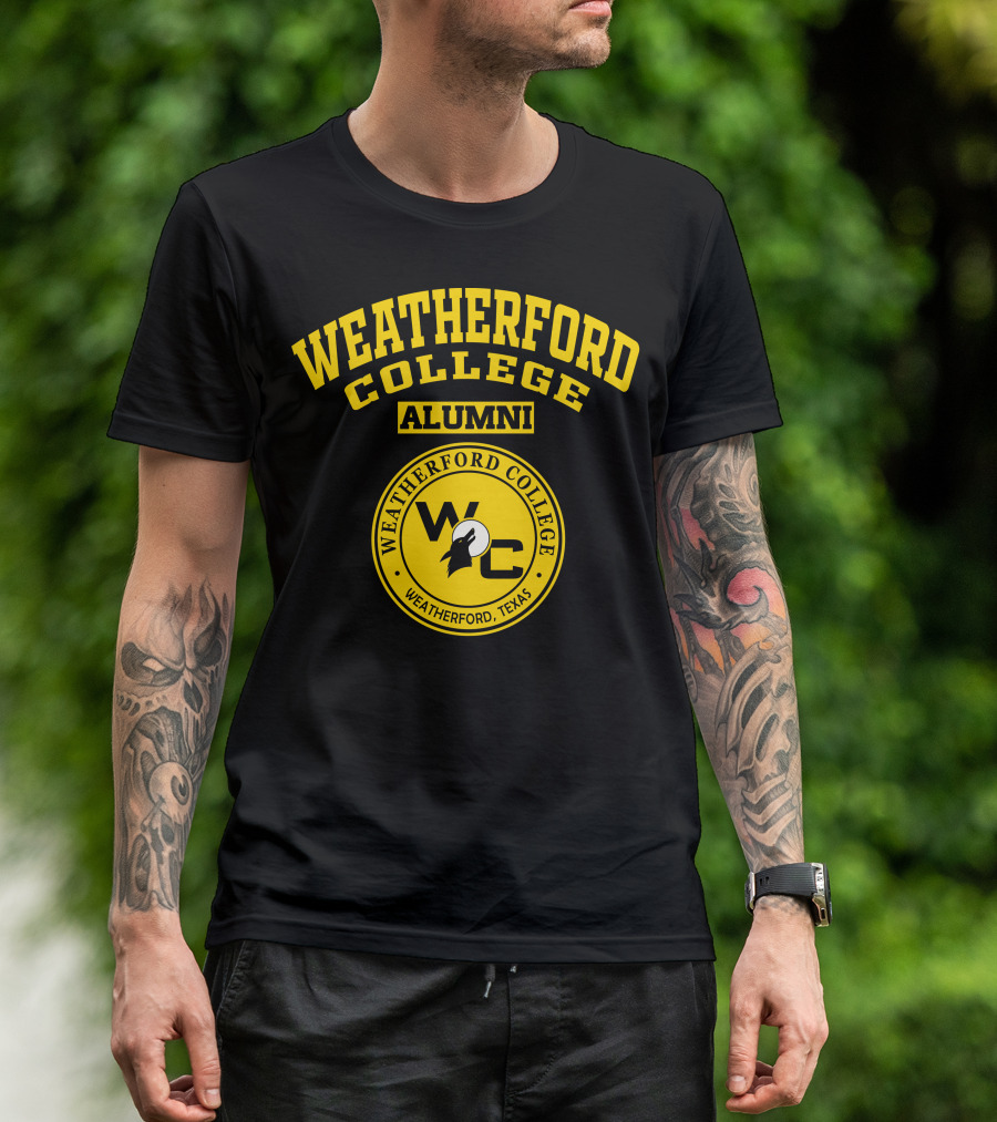 Weatherford College Alumni WC Weatherford Texas T-Shirt