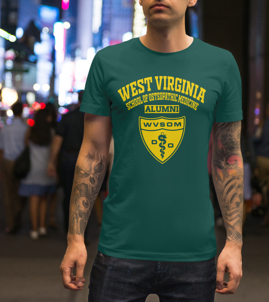 West Virginia School Of Osteopathic Medicine Alumni WVSOM DO Shield T-Shirt