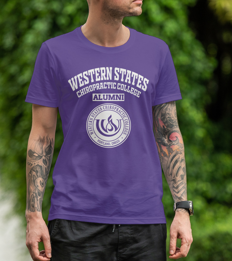 Western States Chiropractic College Alumni Portland Oregon T-Shirt