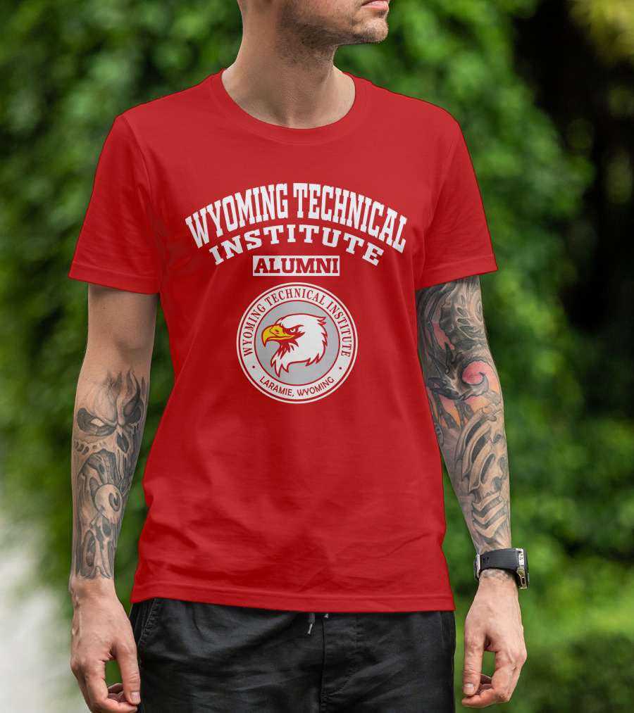 Wyoming Technical Institute Alumni Laramie Wyoming Eagle T-Shirt