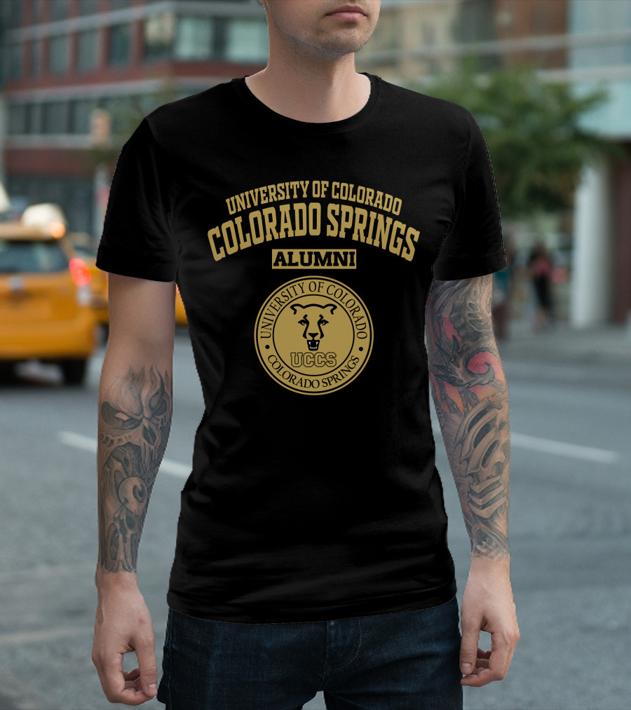 University of Colorado Colorado Springs Alumni UCCS Mountain Lion T-Shirt
