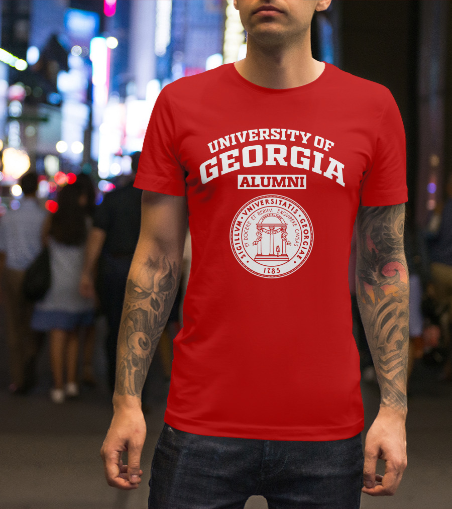 University Of Georgia Alumni Sigillvm Universitatis Georgiae 1785 T-Shirt