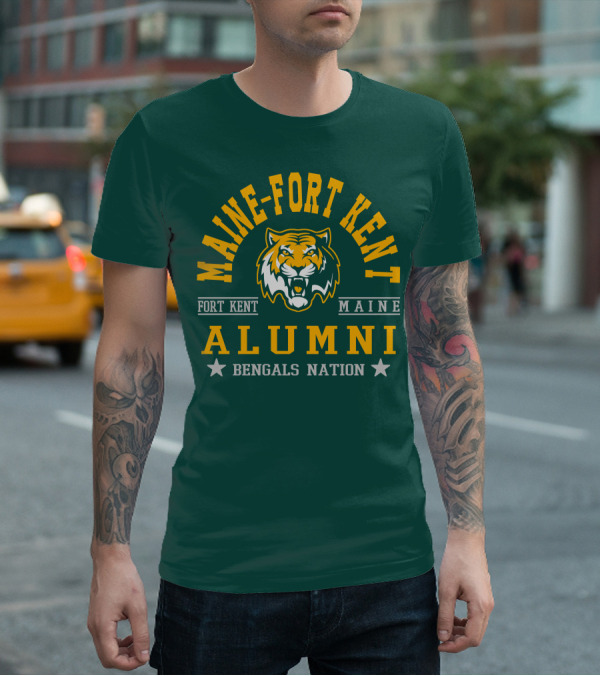 Maine-Fort Kent Alumni Bengals Nation Fort Kent Maine T-Shirt