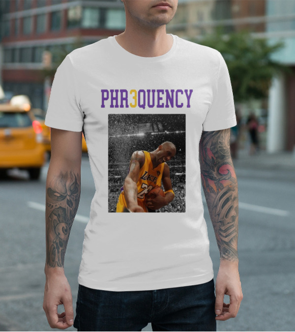 PHR3QUENCY Lakers 24 Basketball T-Shirt
