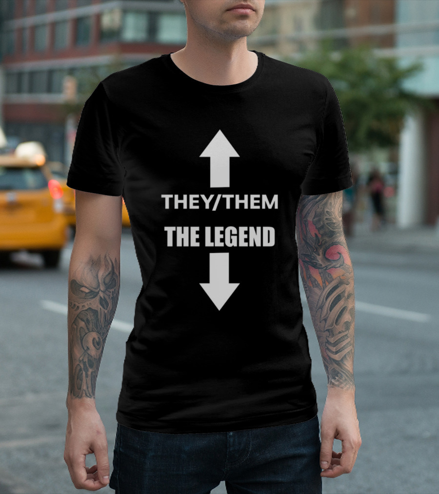Crywank Band They Them The Legend Arrows T-Shirt