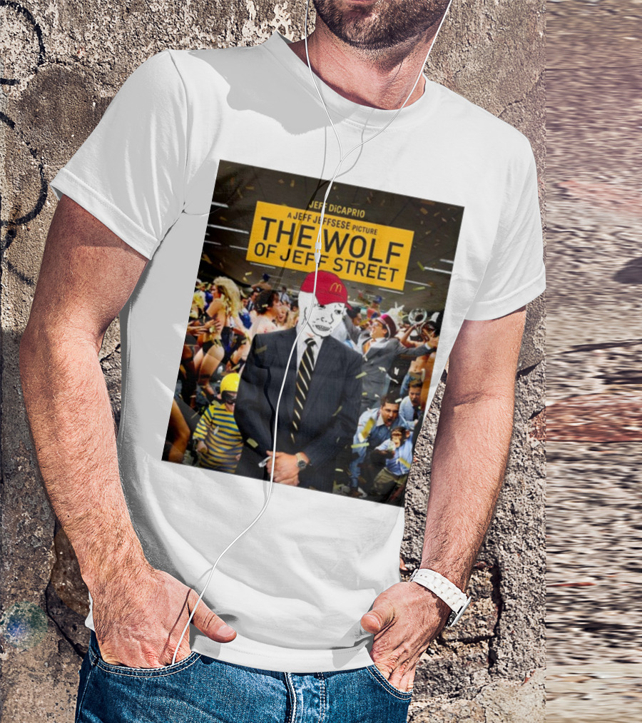 Jeff Dicaprio Jeff Jeffsese The Wolf Of Jeff Street T-Shirt