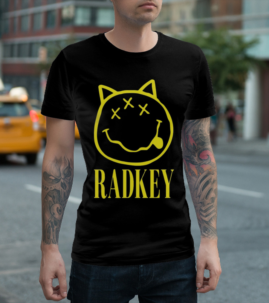 Radkey Punk Rock Cat Face T-Shirt