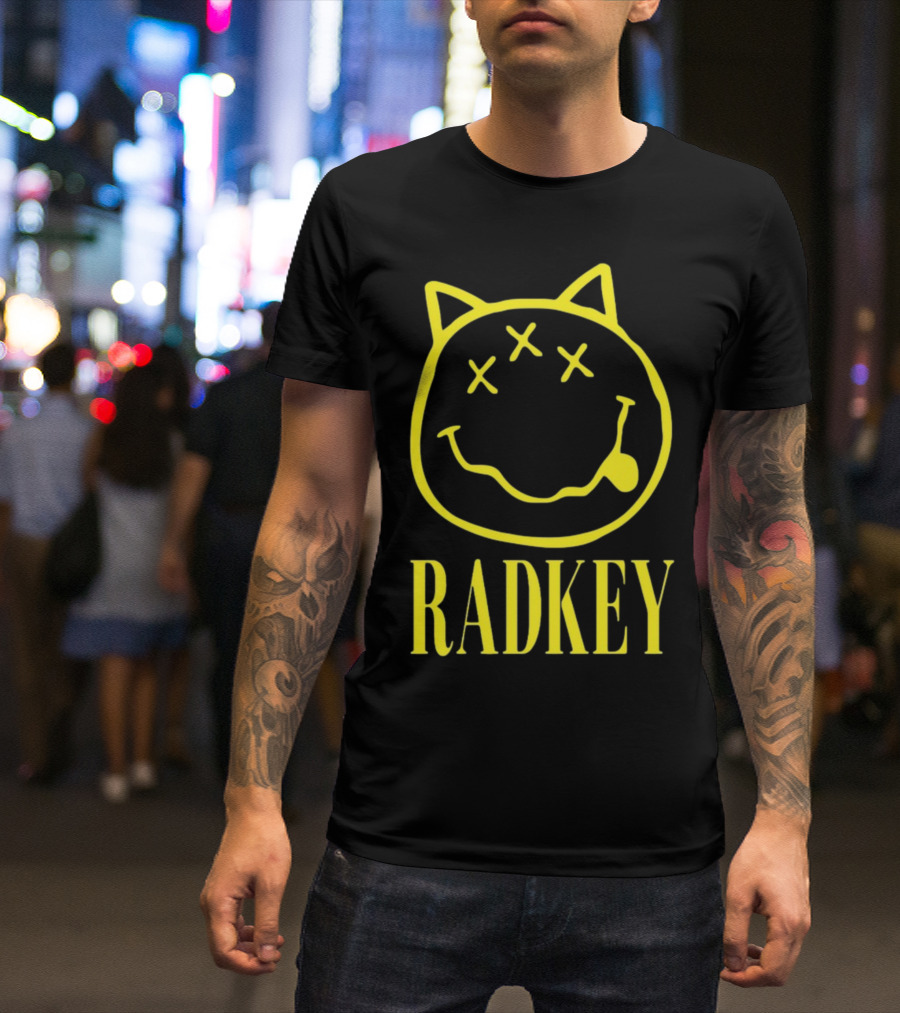 Radkey Punk Rock Cat Face T-Shirt