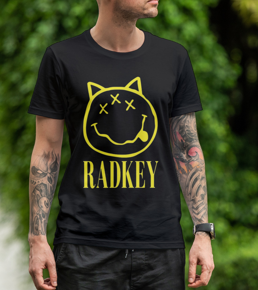 Radkey Punk Rock Cat Face T-Shirt