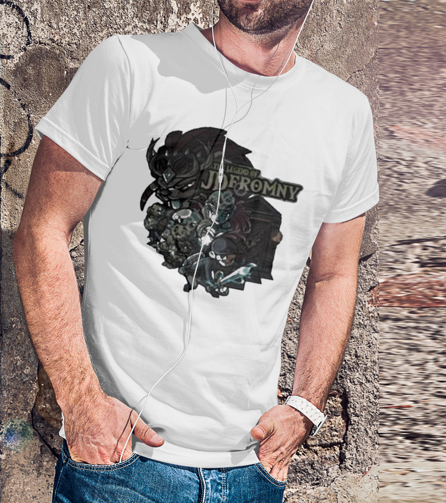 The Legend Of Jdromny Dark Adventure Characters T-Shirt