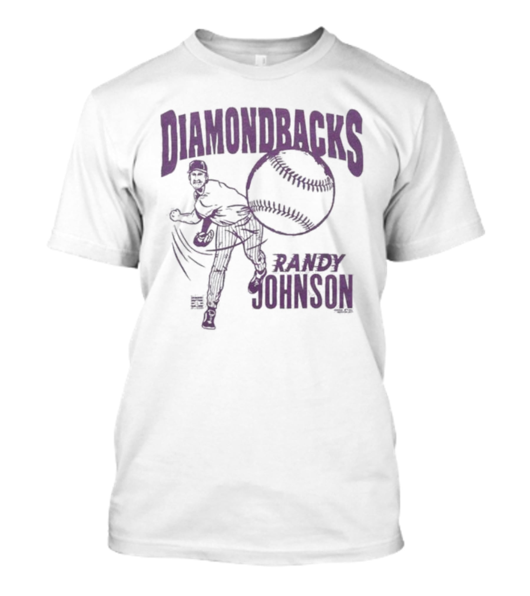 Diamondbacks Randy Johnson Baseball T-Shirt