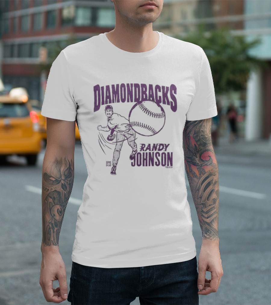 Diamondbacks Randy Johnson Baseball T-Shirt