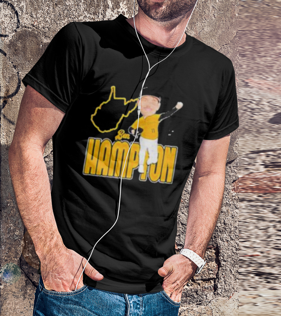 Ben Hampton West Virginia Baseball 11 Fan T-Shirt