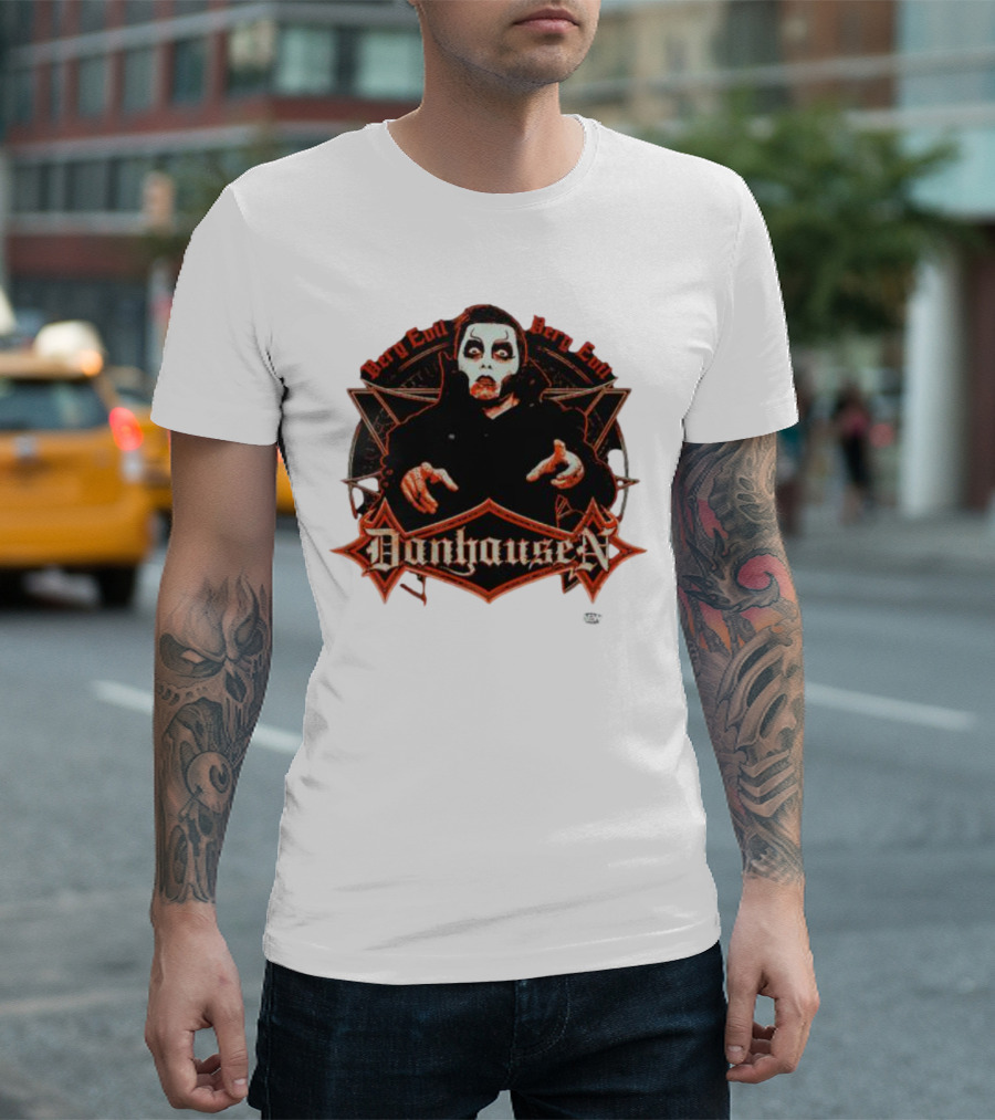 Danhausen Very Evil AEW Star Iconic Evil Character T-Shirt