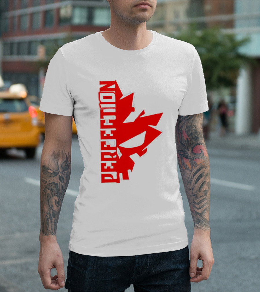 PERFECTION 10 Half Skull T-Shirt