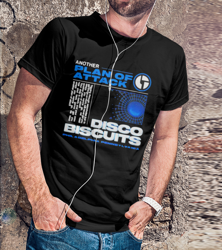 Another Plan Of Attack Disco Biscuits Philadelphia Pennsylvania T-Shirt