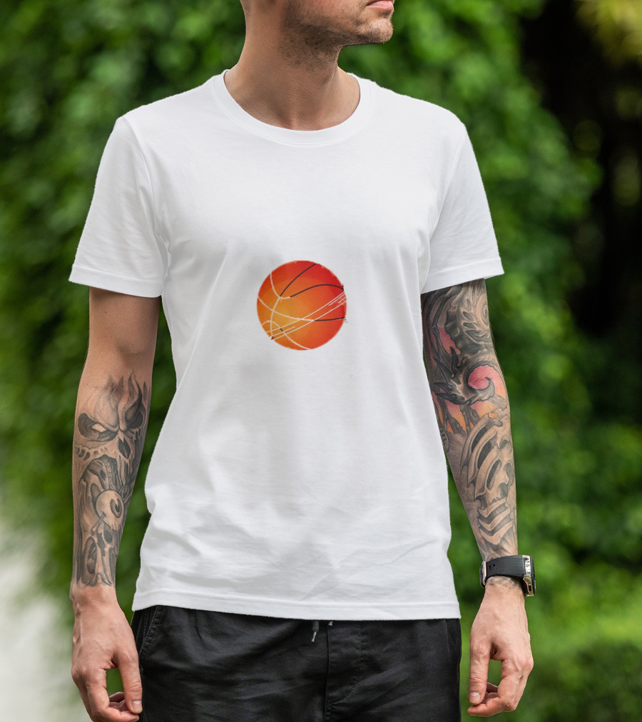 Basketball Lovers Basketball Player Galaxy Planet Basketball Space T-Shirt