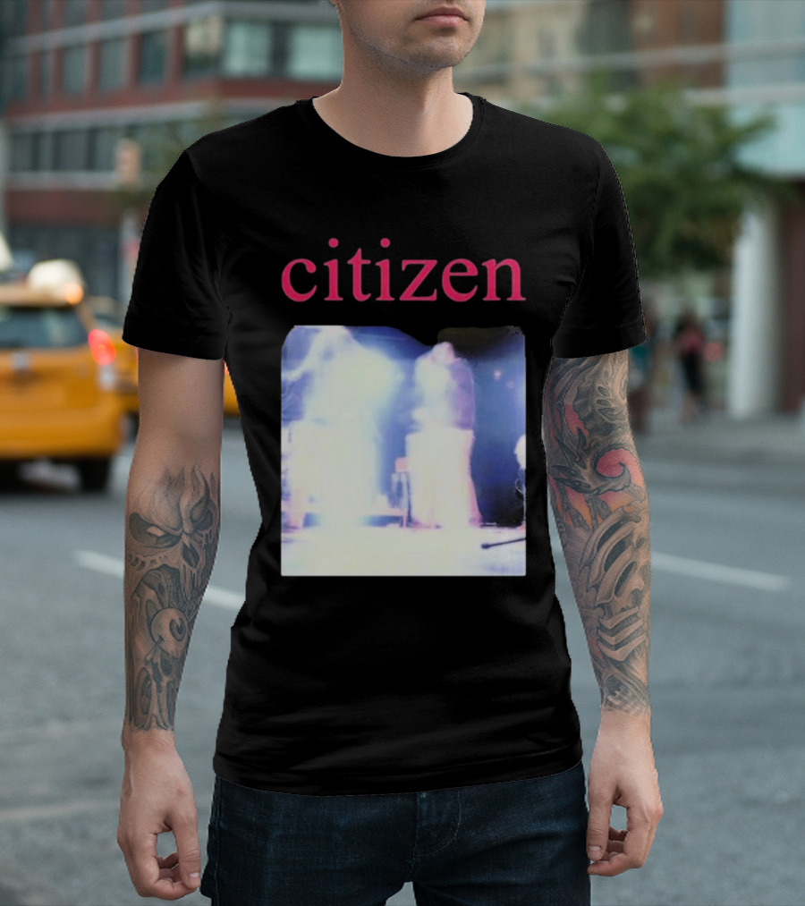 Citizen Blurry Photo Ghostly Figures T-Shirt