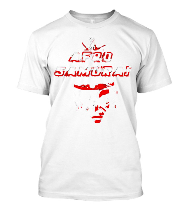 Afro Samurai Red Elements Face T-Shirt
