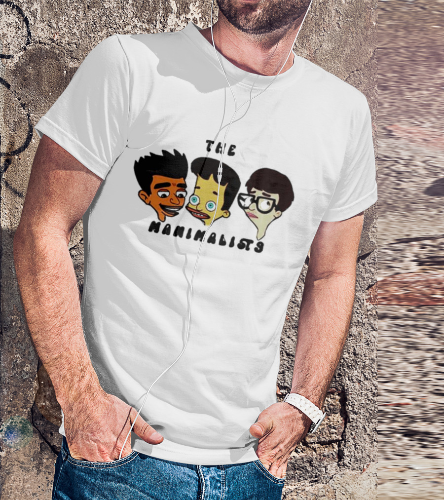Big Mouth Friends The Manimalists Cartoon Characters T-Shirt