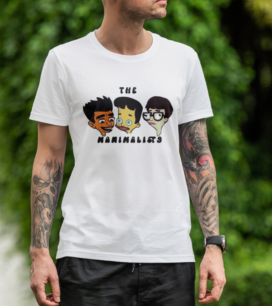 Big Mouth Friends The Manimalists Cartoon Characters T-Shirt