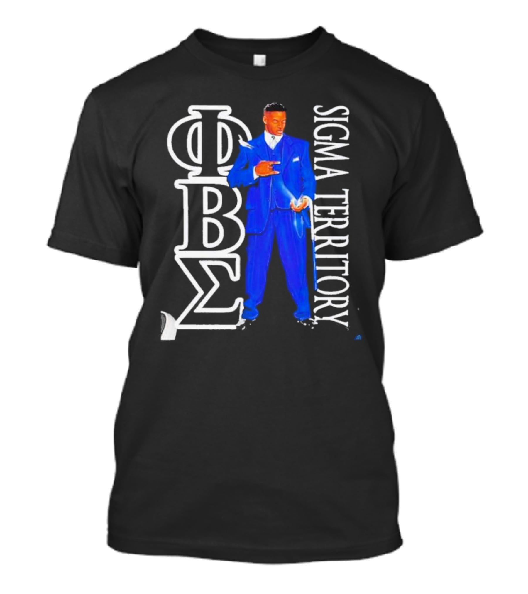 Sigma Territory Iobz Phi Beta Sigma Greek Letters T-Shirt