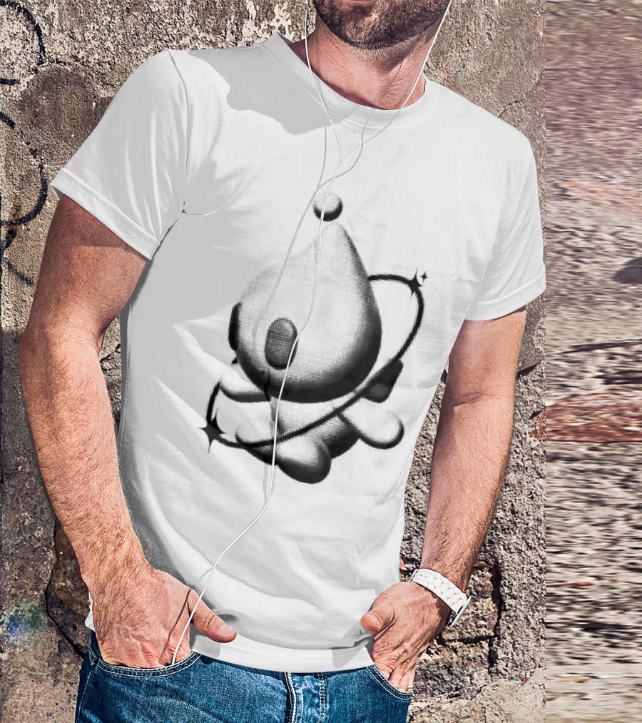 Y2k Saturn Drop Friend T-Shirt