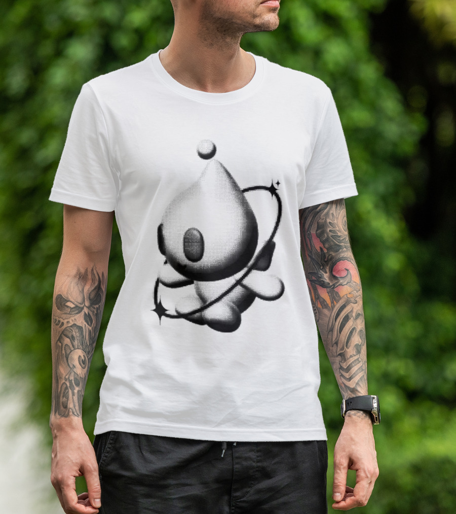 Y2k Saturn Drop Friend T-Shirt