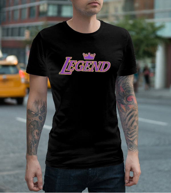 LA Legend Purple Crown T-Shirt