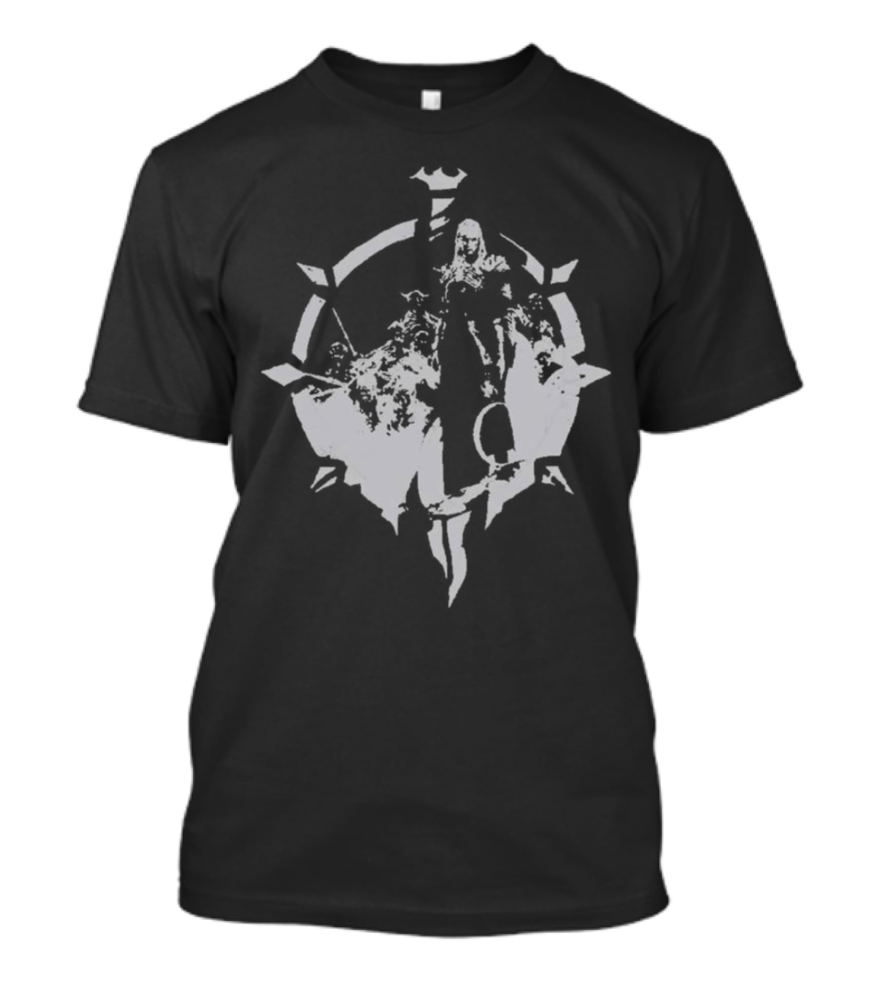 Diablo IV Necromancer Iconic Character Emblem T-Shirt