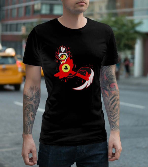 Hazbin Hotel Staff Alastor Radio Demon Character T-Shirt