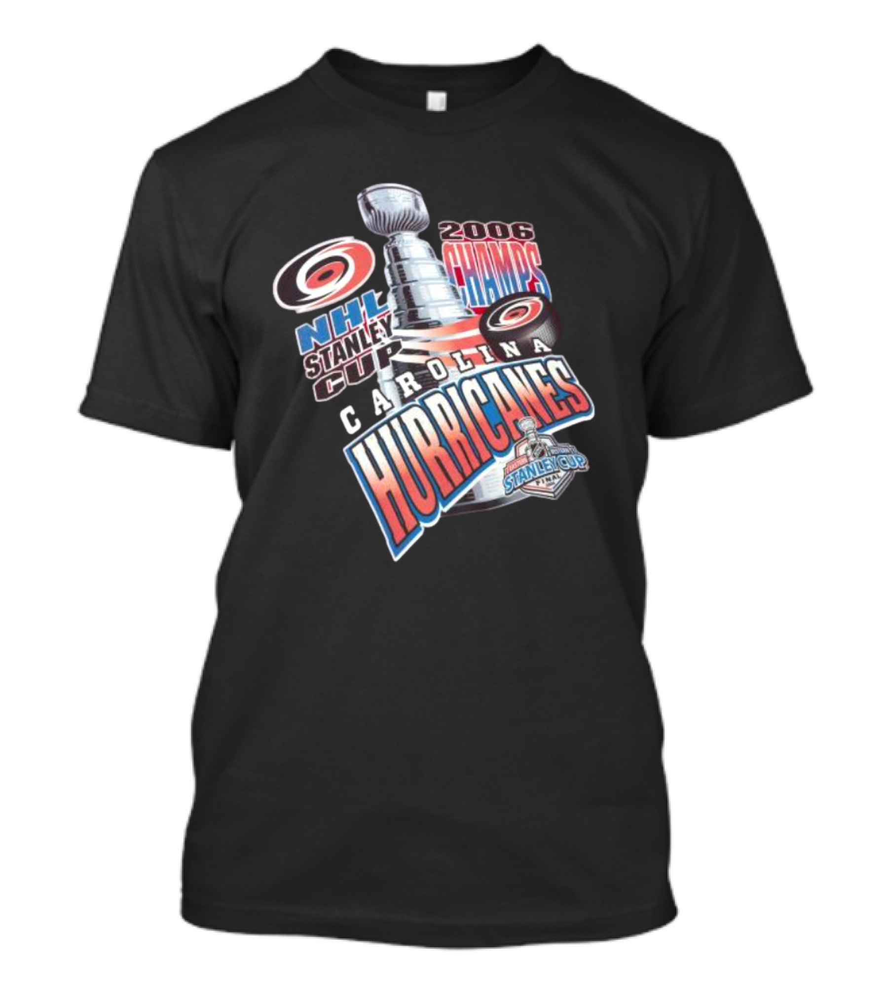 Mitchell And Ness Carolina Hurricanes NHL Stanley Cup 2006 Champs T-Shirt