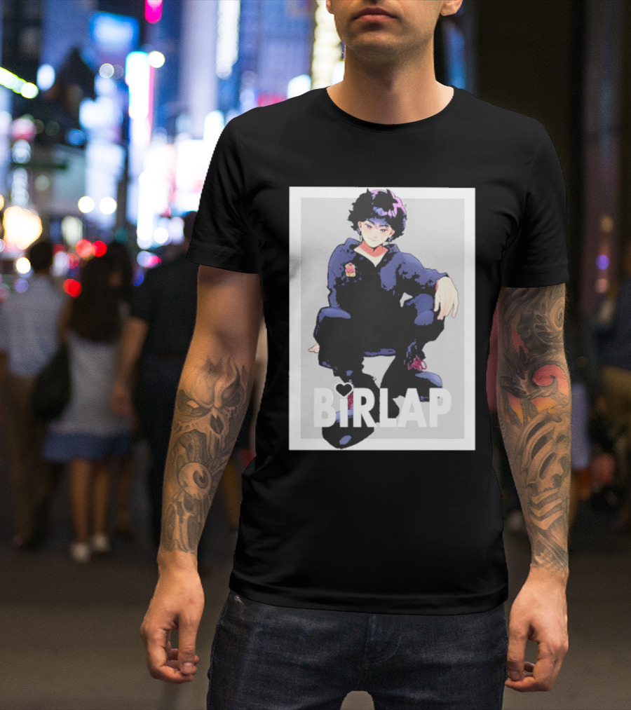 The King’s Choice Birlap Anime Character With Heart T-Shirt