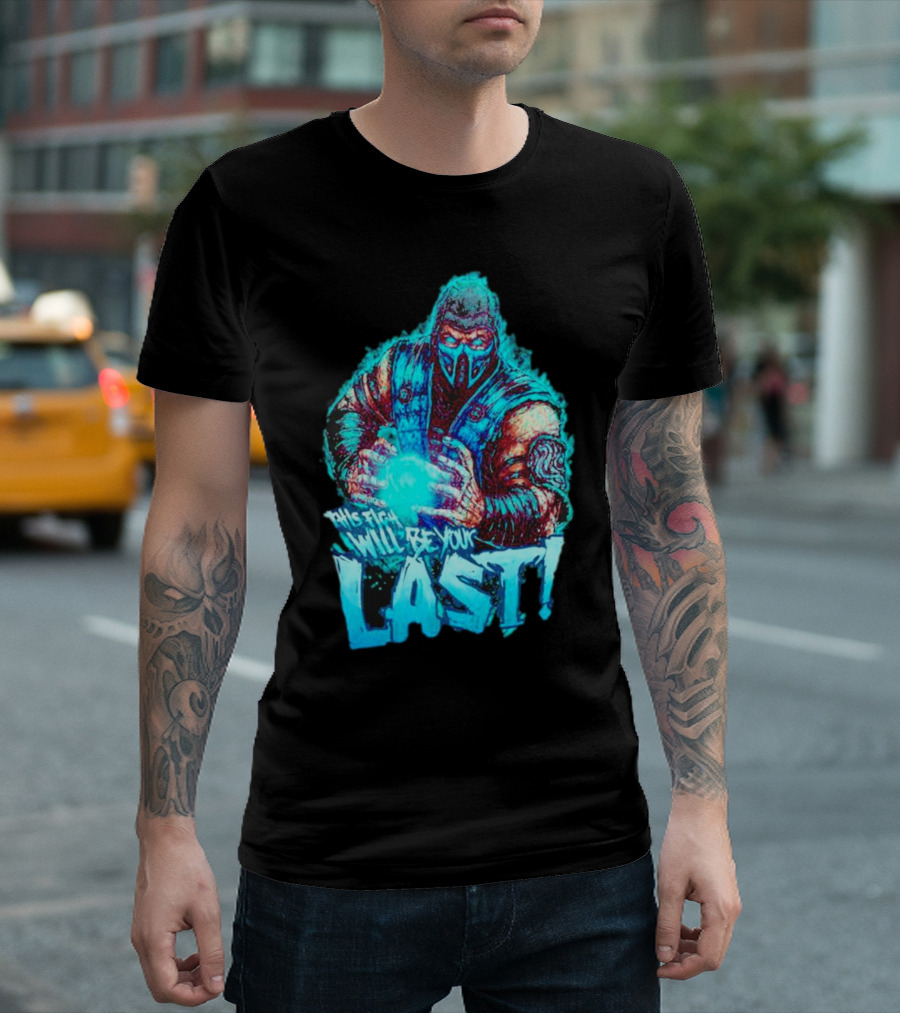 Sub Zero This Fight Will Be Your Last Mortal Kombat T-Shirt