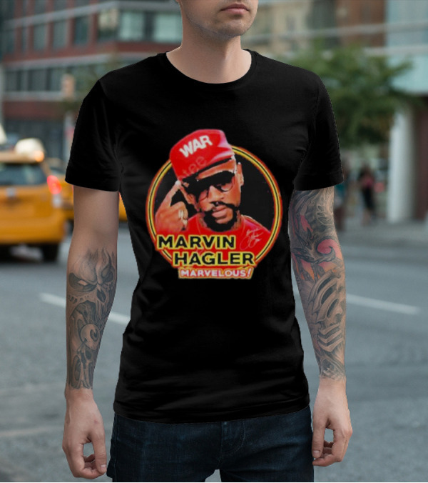 UFC Dustin Poirier Marvin Hagler War Marvelous T-Shirt