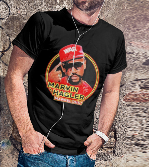 UFC Dustin Poirier Marvin Hagler War Marvelous T-Shirt
