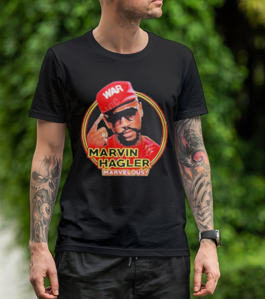 UFC Dustin Poirier Marvin Hagler War Marvelous T-Shirt