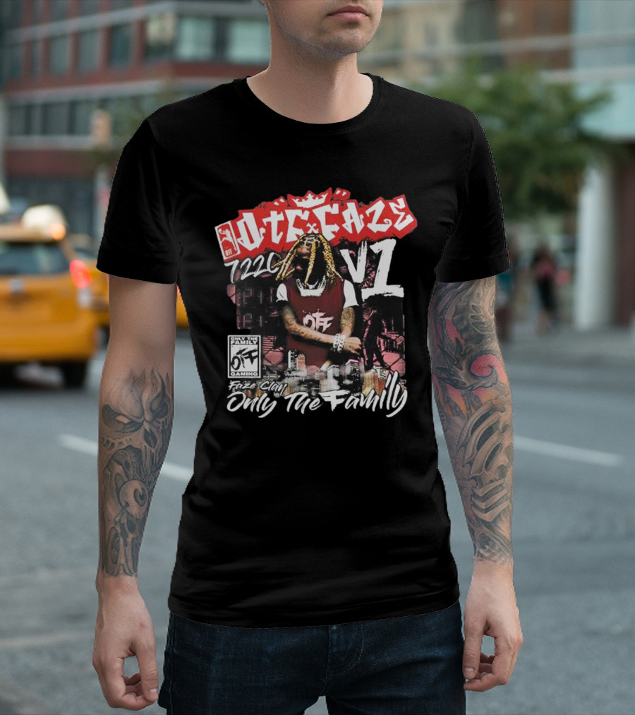 OTF X FaZe Clan VL 7220C Only The Family Gaming T-Shirt