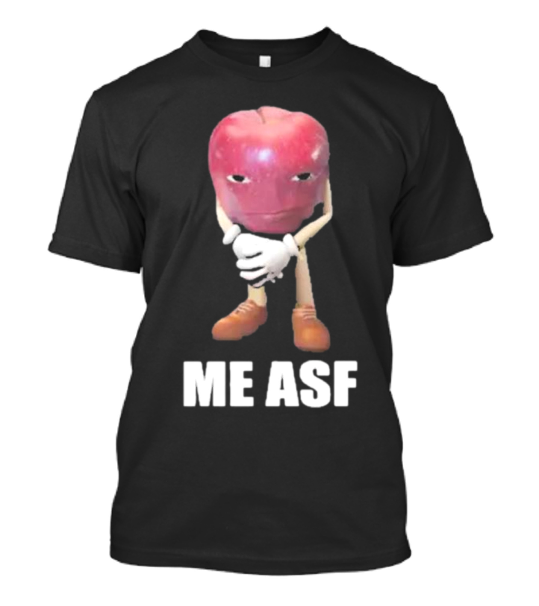 Apple Man Me ASF Character With Shoes And Gloves T-Shirt