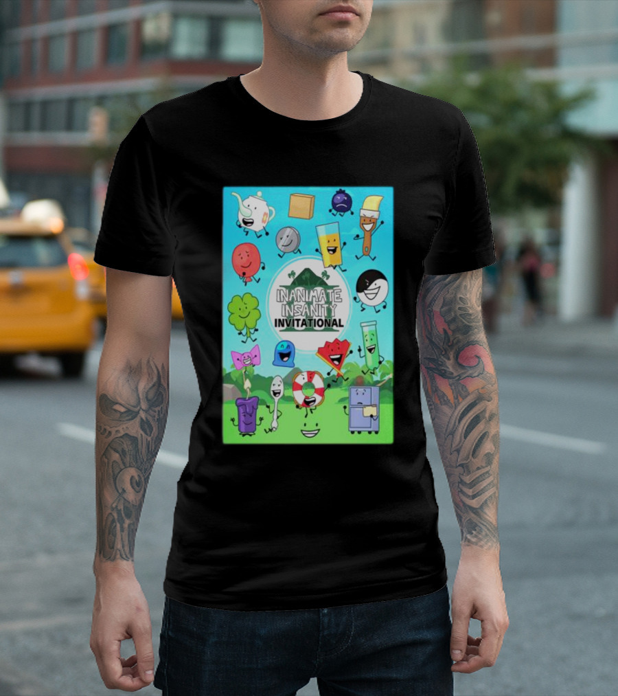 Inanimate Insanity Invitational Creator Ink Characters Compilation T-Shirt